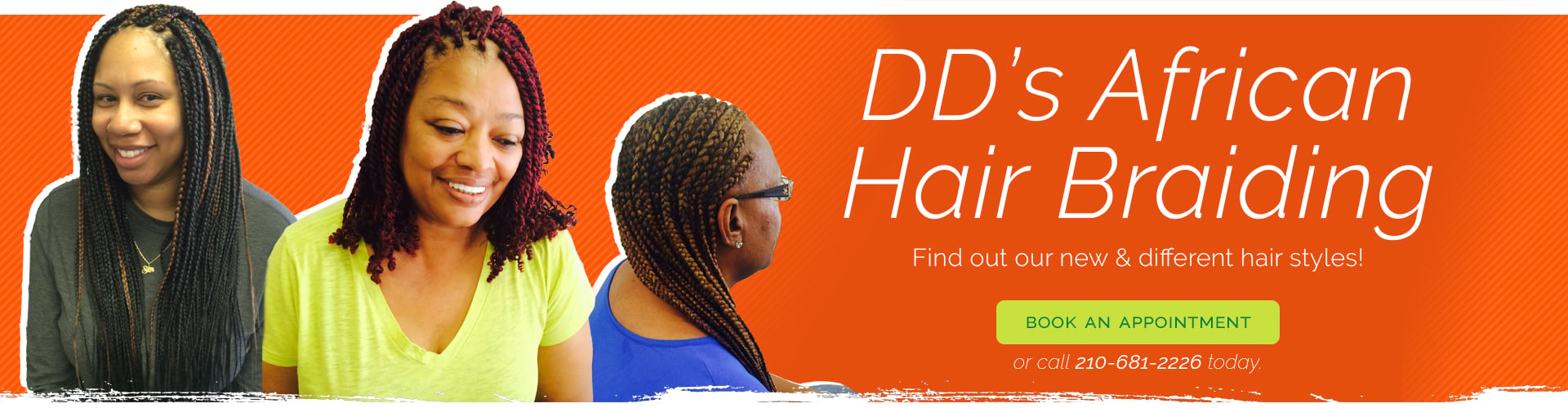 DD's African Hair Braiding - book an appointment